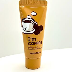 🦋$2 ~ Tonymoly I'm Coffee Gel To Cream Smoothing Scrub Mask ~ NEW